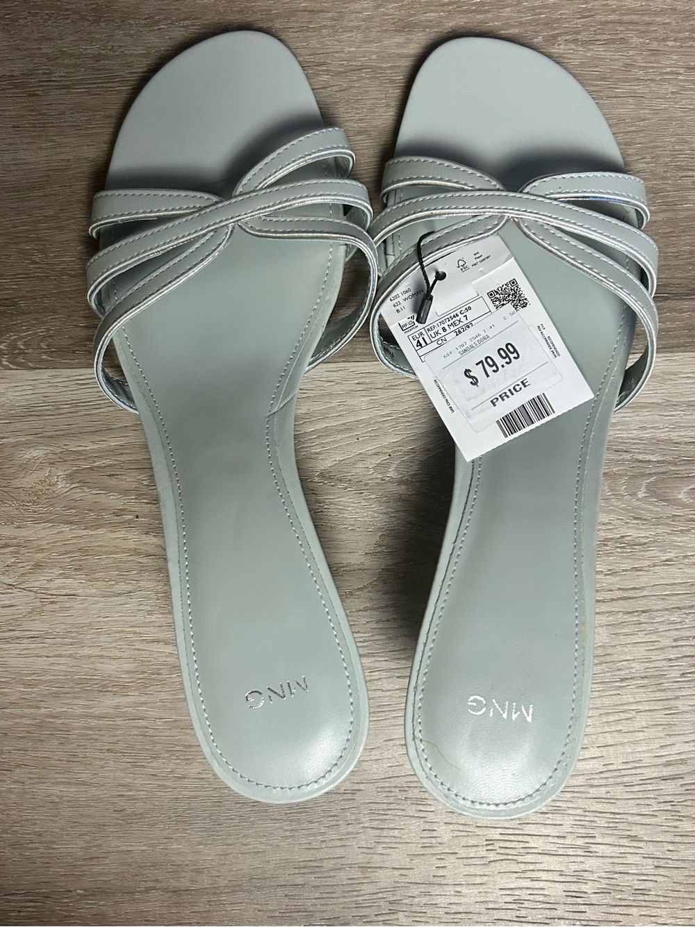 Mango KITTEN HEEL SANDALS WITH STRAPS Y2K